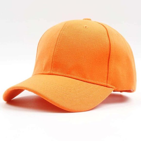A&Z Orange Structured Baseball Hat - Picture 1 of 6